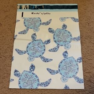 Turtle Print Mailer Bag